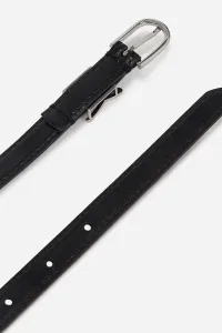 Opasok Karl Lagerfeld K/Autograph Rhn H1.5 Belt Black-Nickel
