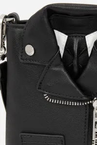 Crossbody Karl Lagerfeld Ikon Crossbody Biker Jacket Black