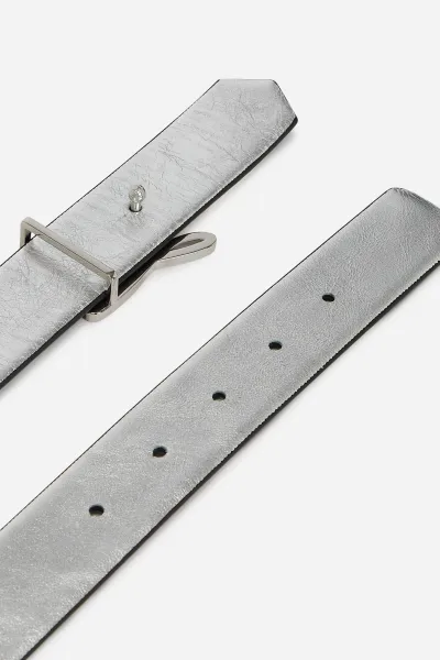 Opasok Karl Lagerfeld K/Autograph Rev H3 Belt Gp Black-Nickel