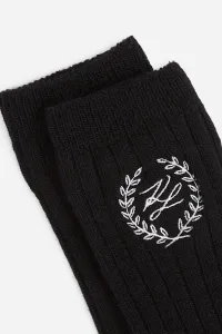 Ponožky Karl Lagerfeld K/Hotel Karl Crest Wool Beige/Black