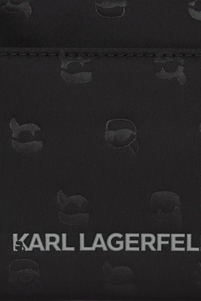 Peňaženka Karl Lagerfeld IKON dámska, čierna farba, A3W32012