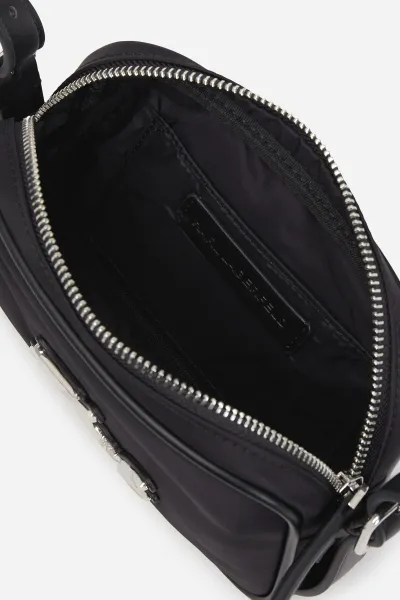 Crossbody Karl Lagerfeld K/Signature Nylon Cb Pouch Black-Nickel