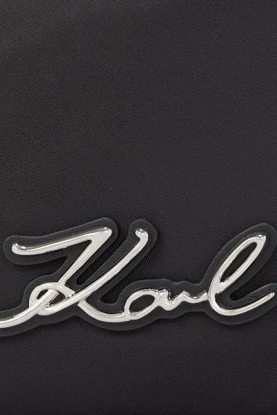 Crossbody Karl Lagerfeld K/Signature Nylon Cb Pouch Black-Nickel