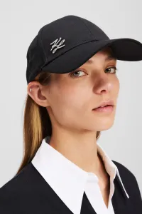 Šiltovka Karl Lagerfeld K/Autograph Pin Cap Black