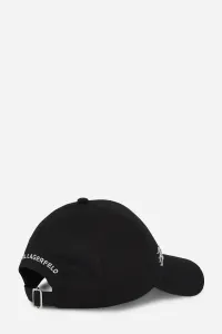 Šiltovka Karl Lagerfeld K/Autograph Pin Cap Black