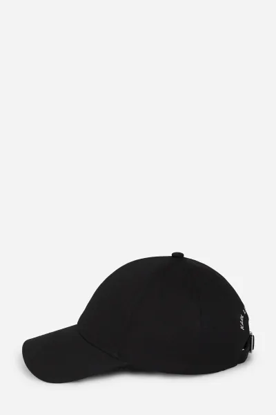 Šiltovka Karl Lagerfeld K/Autograph Pin Cap Black