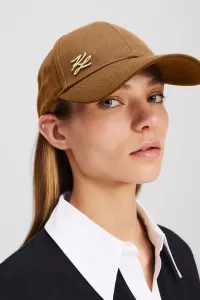 Šiltovka Karl Lagerfeld K/Autograph Pin Cap Caramel