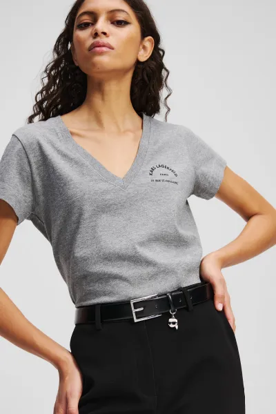 Opasok Karl Lagerfeld IKON čierna farba, A3W33069