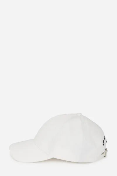 Šiltovka Karl Lagerfeld K/Signature Side Logo Cap Off White