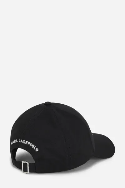 Šiltovka Karl Lagerfeld K/Signature Studs Cap Black