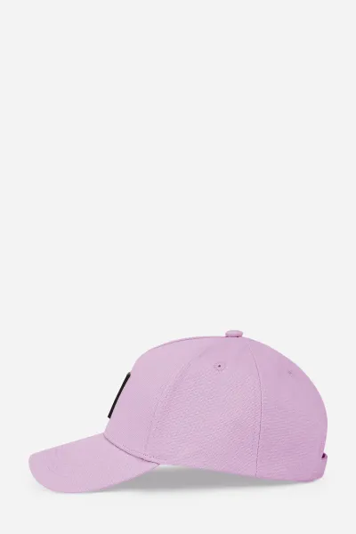 Šiltovka Karl Lagerfeld Jeans Klj Box Logo Cap Lavendula