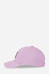Šiltovka Karl Lagerfeld Jeans Klj Box Logo Cap Lavendula