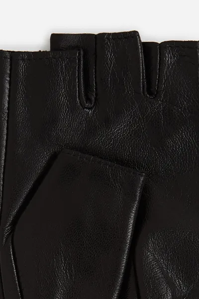 Rukavice Karl Lagerfeld K/Autograph Padlock Fl Glove Black