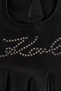 Rukavice Karl Lagerfeld K/Signature Fl Glove Black
