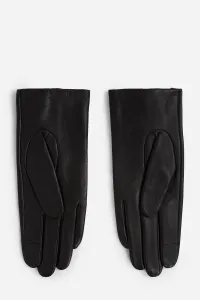 Rukavice Karl Lagerfeld K/Essential Zipper Ff Glove Black