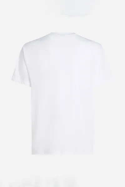 Tričko Karl Lagerfeld Jeans Klj Reg Rubber Patch Tee White