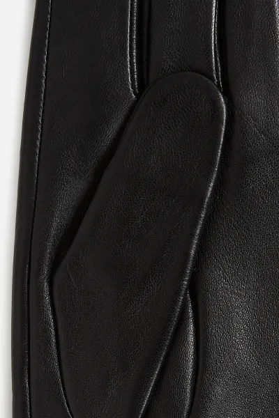 Rukavice Karl Lagerfeld K/Essential Zipper Ff Glove Black