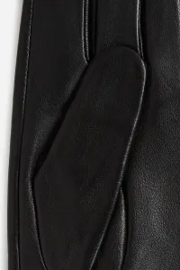 Rukavice Karl Lagerfeld K/Essential Zipper Ff Glove Black
