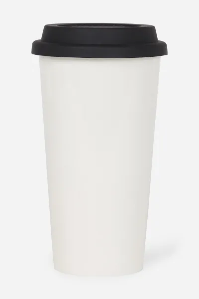 Hrnček Karl Lagerfeld Hotel Karl Ceramic Travel Mug Cannoli Cream