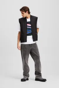 Džínsy Karl Lagerfeld Jeans Klj Relaxed Denim Washed Black