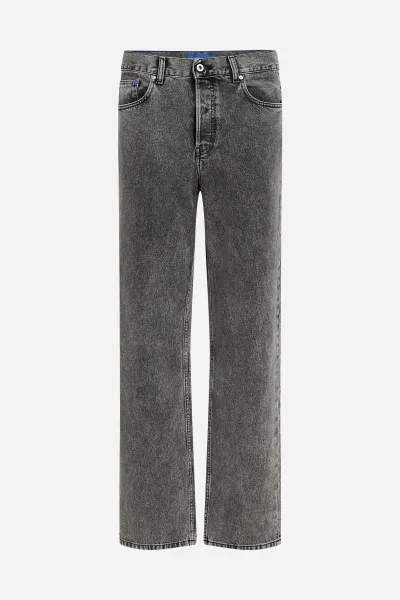 Džínsy Karl Lagerfeld Jeans Klj Relaxed Denim Washed Black