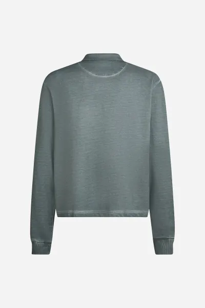Mikina Karl Lagerfeld Jeans Klj Reg Polo Sweat Monument