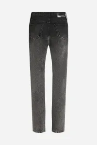 Džínsy Karl Lagerfeld Jeans Klj Hr Straight Ombre Denim Washed Black Ombre