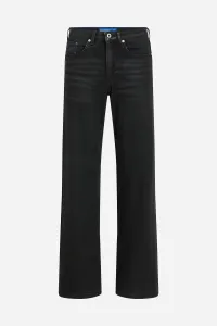 Džínsy Karl Lagerfeld Jeans Klj Mr Relaxed Coated Denim Black Coated