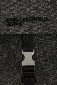 Batoh Karl Lagerfeld Jeans Klj Washed Utility Backpack Washed Black