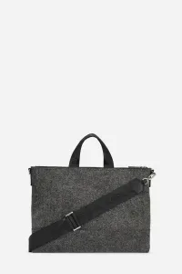 Taška Karl Lagerfeld Jeans Klj Washed Utility Messenger Washed Black