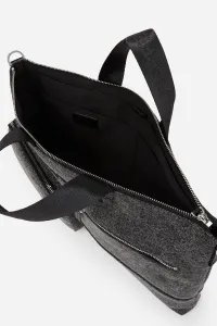 Taška Karl Lagerfeld Jeans Klj Washed Utility Messenger Washed Black