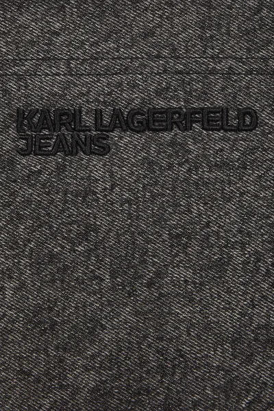 Taška Karl Lagerfeld Jeans Klj Washed Utility Tote Washed Black