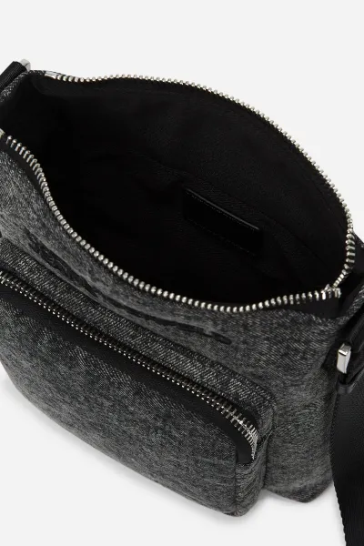 Crossbody Karl Lagerfeld Jeans Klj Washed Utility Ns Cb Washed Black
