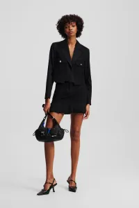 Sako Karl Lagerfeld Jeans Klj Utility Blazer Black