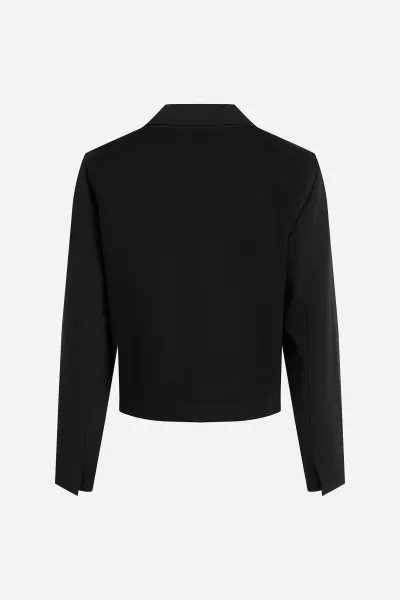 Sako Karl Lagerfeld Jeans Klj Utility Blazer Black