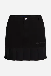 Sukňa Karl Lagerfeld Jeans Klj Pleated Mini Skirt Black