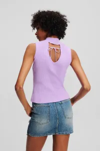 Sveter Karl Lagerfeld Jeans Klj Knitted Top Lavendula