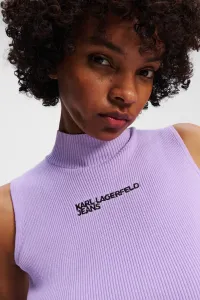Sveter Karl Lagerfeld Jeans Klj Knitted Top Lavendula