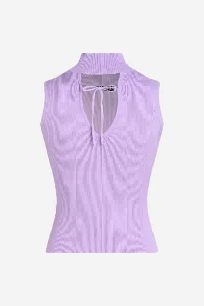 Sveter Karl Lagerfeld Jeans Klj Knitted Top Lavendula