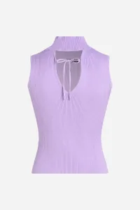 Sveter Karl Lagerfeld Jeans Klj Knitted Top Lavendula