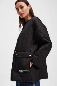 Bunda Karl Lagerfeld Jeans Klj Quilted Jacket Black
