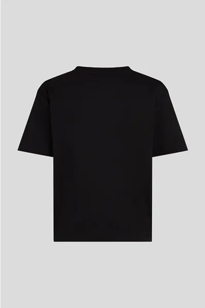 Tričko Karl Lagerfeld Jeans Klj Reg K Logo Tee Black