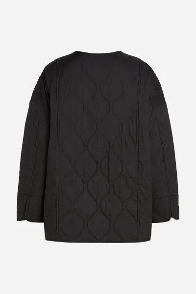 Bunda Karl Lagerfeld Jeans Klj Quilted Jacket Black
