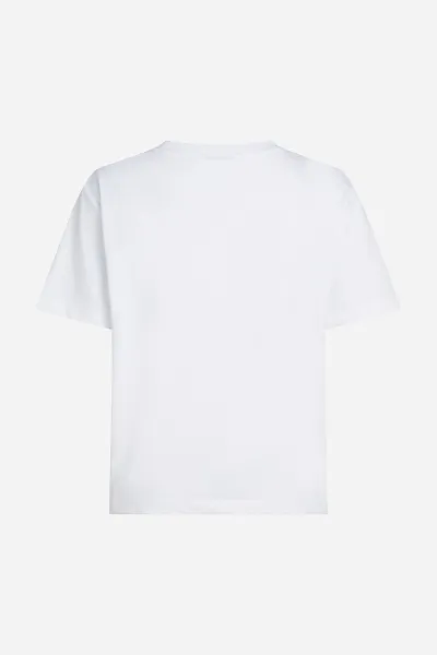 Tričko Karl Lagerfeld Jeans Klj Reg K Logo Tee White