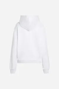 Mikina Karl Lagerfeld Jeans Klj Relax Repeat Karl Hoodie White