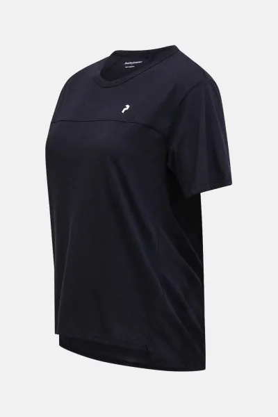 Tričko Peak Performance W Trail Wool Blend Ss Black