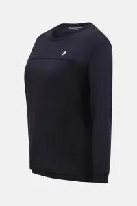Tričko Peak Performance W Trail Wool Blend Ls Black