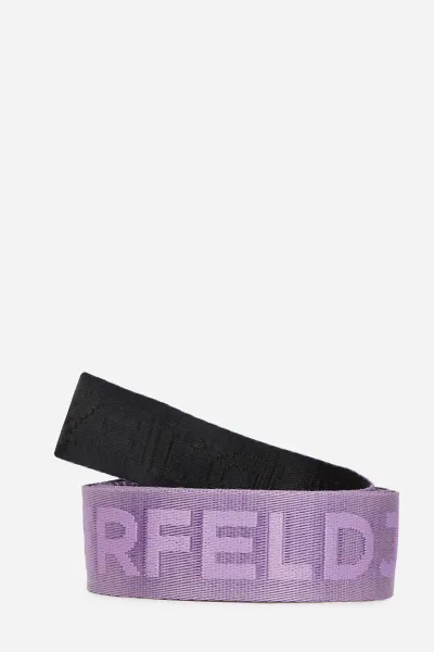 Opasok Karl Lagerfeld Jeans Klj Reversible Webbing Belt Lavendula