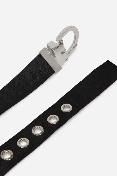 Opasok Karl Lagerfeld Jeans Klj Reversible Webbing Belt Lavendula