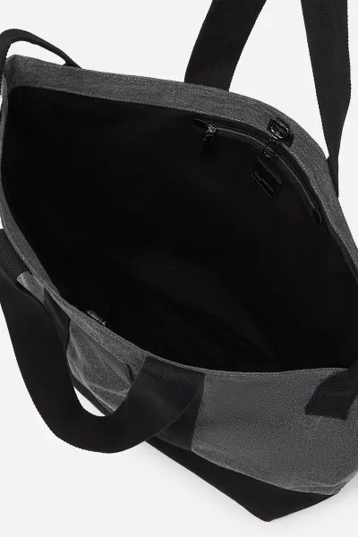 Taška Karl Lagerfeld Jeans Klj Xl Shopper Denim Washed Black